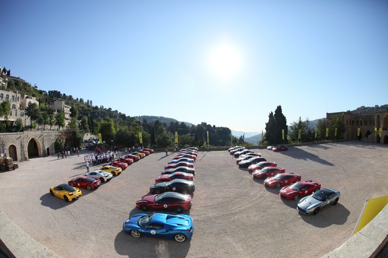 Ferrari Panorama Lebanon 2016 Ride